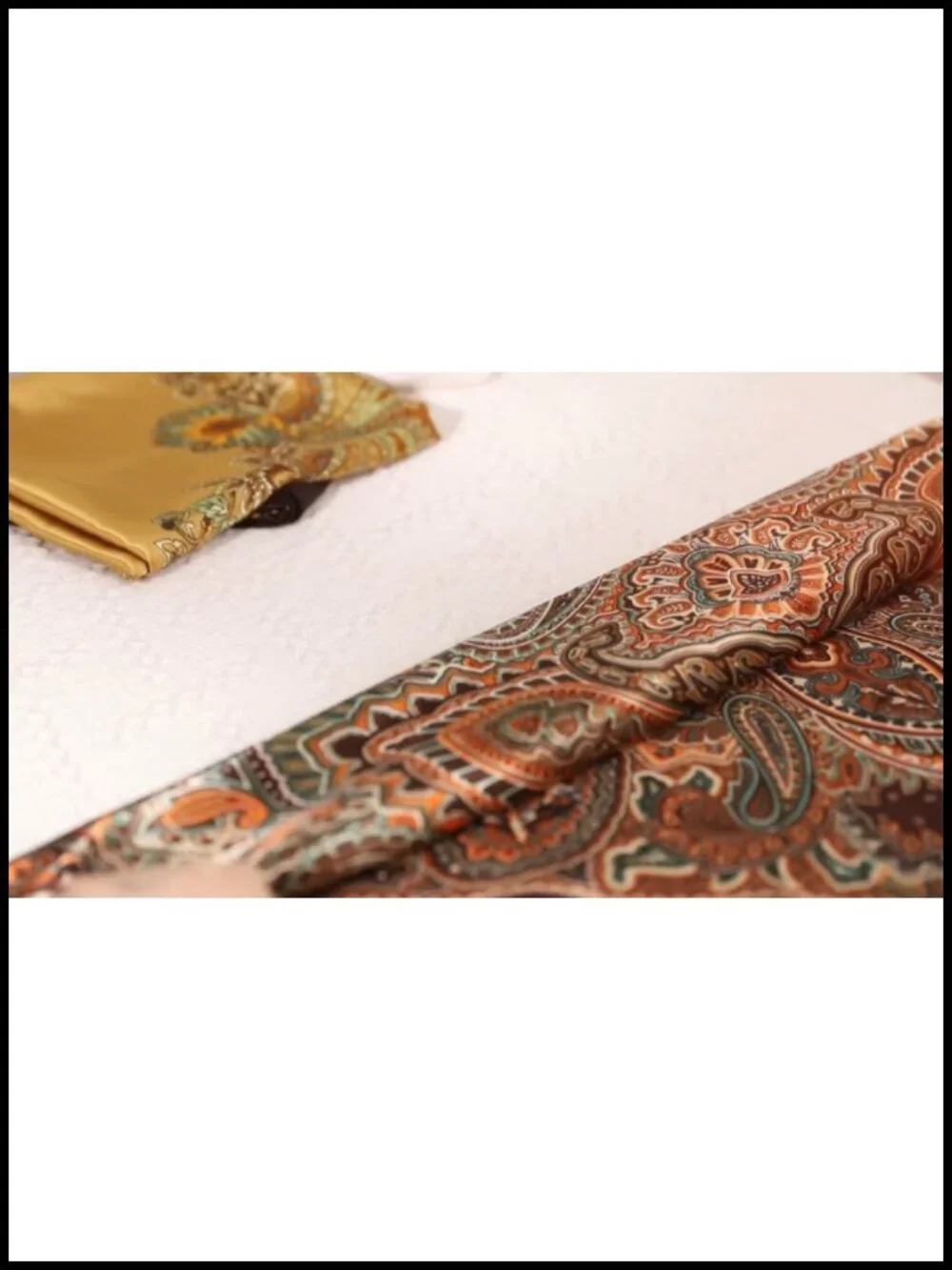 Women's 27x27 Silk Feel Satin Square Scarf Wrap Bandana for Hair Neck Head